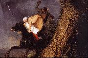 Charles Deas The Devil and Tom Walker France oil painting artist